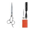 5.5 Inch Professional Hairdressing Scissors Hair Scissors Barber Accessories Hairdressing Tools Salon Hair Clipper For Hairdresser Barber Shop Shears Straight Scissor view 2