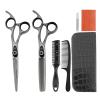 6.0 Inch Hair Cutting Kit Barber Shears Professional Hairdessing Scissors Kit Barber Accessories Salon Razor Edge Hair Cutting Scissors Shears For Hairdresser Hair Clipper view 1
