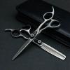 6.0 Inch Hair Cutting Kit Barber Shears Professional Hairdessing Scissors Kit Barber Accessories Salon Razor Edge Hair Cutting Scissors Shears For Hairdresser Hair Clipper view 3