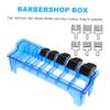 Beaupretty 1pc Hair Clipper Comb Organizer Storage Holder Box for Barbershop Accessories Compact Design for Easy Access to Hair Cutting Tools view 3