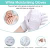 Cotton Gloves - 24pcs Soft White Gloves Moisturizing Eczema Gloves for Dry Hands SPA Inspection (Medium) view 2