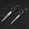 6.0 Inch Hair Scissors Professional Kit Barber Shears Set Hairdressing Scissors Barber Accessories For Hairdresser Hair Clipper Salon Hair Clips Styling Scissors Barber Shop view 4