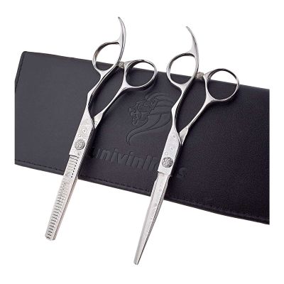5.5 Inch Hair Scissors Professional Kit Barber Shears Set Barber Accessories For Hairdresser Hair Clipper Salon Hair Clips Styling Scissors Haircut