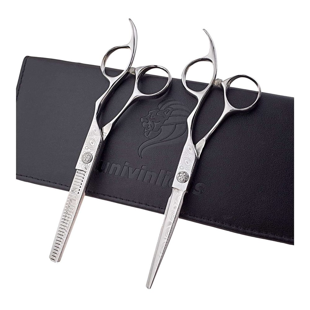 5.5 Inch Hair Scissors Professional Kit Barber Shears Set Barber Accessories For Hairdresser Hair Clipper Salon Hair Clips Styling Scissors Haircut
