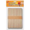 100 Pcs Wooden Wax Sticks Body Eyebrow Lip Leg Arm Hair Removal Applicator Multipurpose DIY Arts Crafts Ice Cream Popsicle Making Tool (5.9 inch) view 1