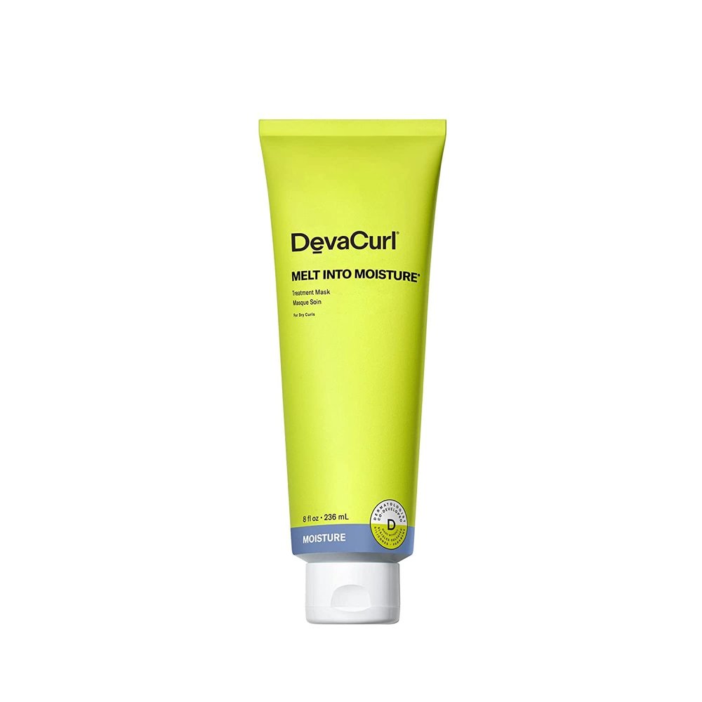 DevaCurl Melt Into Moisture Treatment Mask, Green Oasis, 8 fl. oz.