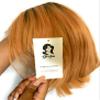 12inches Rose Gold human hair lace wig; human hair lace front wig view 2