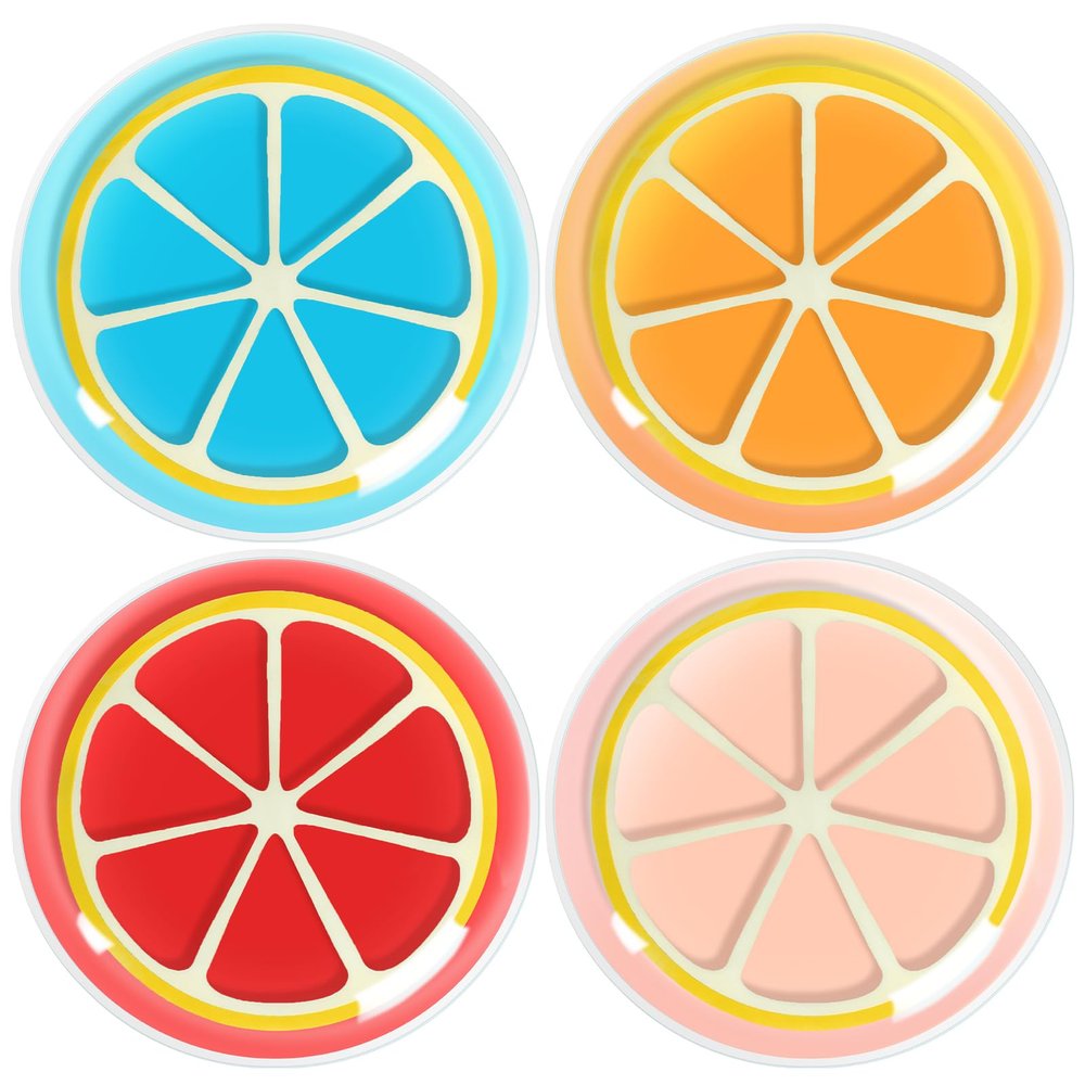 Reusable Gel Eye Ice Pack, Cooling Eye Masks for Eye Strain, Eye Swelling, Eye Redness, Puffy Eyes, Dark Circles, Smooth Fine Lines, and Eye Recover Surgery (Orange 4PCS)