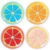 Reusable Gel Eye Ice Pack, Cooling Eye Masks for Eye Strain, Eye Swelling, Eye Redness, Puffy Eyes, Dark Circles, Smooth Fine Lines, and Eye Recover Surgery (Orange  4PCS) view 1