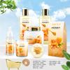 Christmas Gifts for Women Bath & Body Gift Set, Luxury Home Spa Bath Gift Basket, Honey Almond Scented Bath Set, Pamper Gifts Birthday gifts & Teens, Spa Kit Gift, Home Spa Gifts for Men Dad view 2