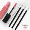 600pcs Disposable Lip Applicators, Lipstick Brushes & Lip Wands - Black & Pink 3.6 Inch Hygienic Makeup Applicators for Precision Application of Liquid Lipstick, Lip Color, Gloss & Cosmetics view 2