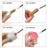 600pcs Disposable Lip Applicators, Lipstick Brushes & Lip Wands - Black & Pink 3.6 Inch Hygienic Makeup Applicators for Precision Application of Liquid Lipstick, Lip Color, Gloss & Cosmetics view 4