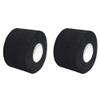 2 Rolls Barber Neck Strips Disposable Strentchy Paper Neck Bands Hairdressing Stretchy Wrap Barber Accessories for Salon Haircutting Styling (Black) view 1