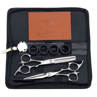 5.5 Inch Janpanese Hair Scissors Kit Hairdressing Scissors Professional Hair Cutting Shears Set Barber Accessories For Hairdresser Hair Clipper Styling Scissors