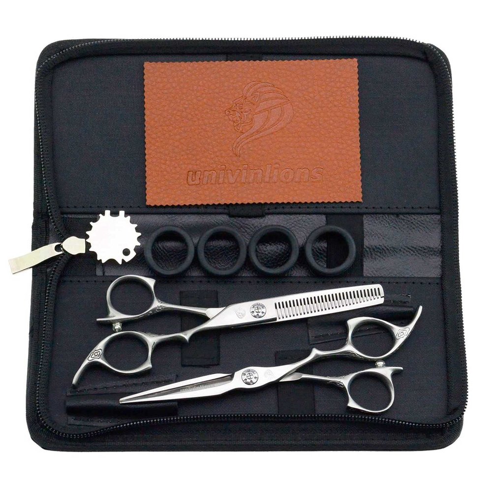 5.5 Inch Janpanese Hair Scissors Kit Hairdressing Scissors Professional Hair Cutting Shears Set Barber Accessories For Hairdresser Hair Clipper Styling Scissors