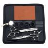 5.5 Inch Janpanese Hair Scissors Kit Hairdressing Scissors Professional Hair Cutting Shears Set Barber Accessories For Hairdresser Hair Clipper Styling Scissors view 1