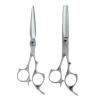 5.5 Inch Janpanese Hair Scissors Kit Hairdressing Scissors Professional Hair Cutting Shears Set Barber Accessories For Hairdresser Hair Clipper Styling Scissors view 2