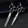 5.5 Inch Janpanese Hair Scissors Kit Hairdressing Scissors Professional Hair Cutting Shears Set Barber Accessories For Hairdresser Hair Clipper Styling Scissors view 3