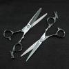 6.0 Inch Barber Hair Cutting and Thinning Scissors Kit Texturizing Scissors Shears Set Professional Hairdressing Scissors Kit Comb Barber Accessories Japanese Styling Scissors view 4