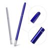 XIAOYU Microblading Pen Professional Manual Tattoo Eyebrow Pen With Needle Permanent Makeup Supplies, Blue view 2