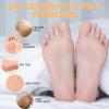 nbc BeautiLab Pedicure Kit Foot Soak Set: Bubble Salt, Sugar Scrub, Massage Mask, Massage Lotion in a Box, 4 Step Foot Spa Kit for Dry Feet, Calluses and Tired Feet(1 Set Tropical Fruit) view 2