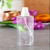 JUVITUS 12 oz Clear Professional Cylinder Plastic Bottles with White Fine Mist Sprayer (12 Pack) view 3