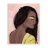 Stupell Industries African American Woman with Gold Glitz Eye Shadow view 1