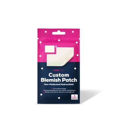 Hanhoo Custom Blemish Patch | Designed for Cluster Acne | Reduce Blemishes and Promotes healing | Hydrocolloid Skin Protection (2 Patch Count)
