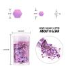 Chunky and Fine Glitter Mix, Estanoite 36 Colors Chunky Sequins & Fine Glitter Powder Mix, Cosmetic Makeup Flakes for Face Body Eye Nail Art Resin Epoxy view 3