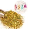 Chunky and Fine Glitter Mix, Estanoite 36 Colors Chunky Sequins & Fine Glitter Powder Mix, Cosmetic Makeup Flakes for Face Body Eye Nail Art Resin Epoxy view 4