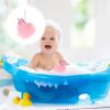 2pcs Unicorn Bath Ball Shower Wash Ball Body Wash for Kids Cartoon Bath Loofah Men Body Lotion Body Cleaning Balls Body Powder Puff Toddler Sponge Bath Tub Pink Baby PVC view 2