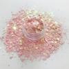 15 Grams/jar -Pink Changeable Chunky Mixes Sequins Glitter - Festival Rave Beauty Makeup Face Body Nail Art Tumbler Decoration PCM60 view 1