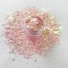 15 Grams/jar -Pink Changeable Chunky Mixes Sequins Glitter - Festival Rave Beauty Makeup Face Body Nail Art Tumbler Decoration PCM60 view 3