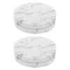 EXCEART Makeup Powder Container Pressed Powder Box 2Pcs Compact Cosmetic Powder Containers Makeup Empty Loose Powder Boxes (Assorted Color) Makeup Powder Puff view 1
