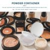EXCEART Makeup Powder Container Pressed Powder Box 2Pcs Compact Cosmetic Powder Containers Makeup Empty Loose Powder Boxes (Assorted Color) Makeup Powder Puff view 2