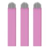 50pcs Pink Disposable Microblading Artist Blade U18 Nano Microblades 0.18mm Microblading Eyebrows Supplies Needles Available size 12F 14F 18U (18U) view 1