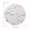 EXCEART 2pcs Marble Pattern Makeup Cases Compact Powder Boxes for Pressed Powder Eyeshadow Blush Lightweight Design for Storage for Cosmetic Mixing view 2