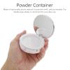 EXCEART 2pcs Marble Pattern Makeup Cases Compact Powder Boxes for Pressed Powder Eyeshadow Blush Lightweight Design for Storage for Cosmetic Mixing view 3