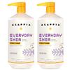 Alaffia EveryDay Shea Conditioner, Moisturizes, Restores and Protects, Made with Fair Trade Shea Butter, Cruelty Free, No Parabens, Vegan, Lavender, 2 Pack, 32 Fl Oz Ea view 1