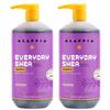 Alaffia Shampoo, Lavender 2-Pack  EveryDay Shea Sulfate-Free Shampoo with Moisture-Rich Shea Butter and Coconut Oil, 32 Oz Ea view 1