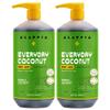 Alaffia Body Wash, Everyday Coconut, 2-Pack  Moisturizing Soap with Nourishing Coffee Berry Extract & Coconut Water, Vegan & Cruelty-Free, 32 Oz Ea view 1