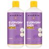 Alaffia Everyday Shea Body Lotion - Normal to Very Dry Skin, Moisturizing Support for Hydrated, Soft, and Supple Skin with Shea Butter and Lemongrass, Fair Trade, Lavender, 2 Pack - 16 Fl Oz Ea view 1