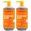 Alaffia EveryDay Shea Shampoo, Gentle Cleansing Shampoo for Normal to Dry Hair, Made with Fair Trade Unrefined Shea Butter, No Parabens or Phthalates, Unscented, 2 pack - 32 Fl Oz Ea view 1
