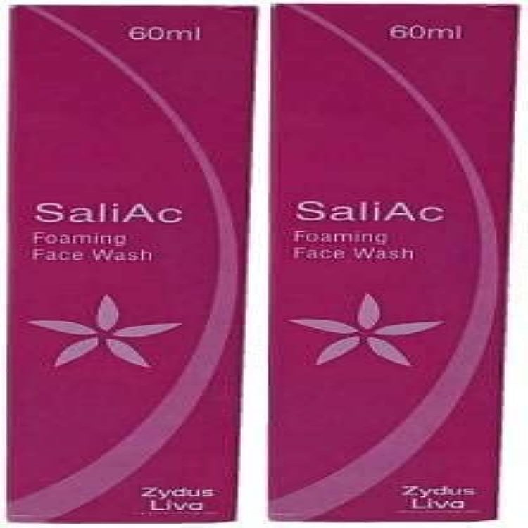 Entirety Zydus SaliAC Foming Face Wash 60ml (pack of 2)