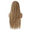 30" Realistic Hand-Braided Lace Front Twist Braids Wigs with Baby Hair 13x4.8inch Soft Swiss Lace Frontal Side Part Braided Wigs Premium Synthetic Lightweight Box Braided Wig for Black Women (LL30115EC-30", #27/613M Blonde Color) view 2