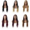 30" Realistic Hand-Braided Lace Front Twist Braids Wigs with Baby Hair 13x4.8inch Soft Swiss Lace Frontal Side Part Braided Wigs Premium Synthetic Lightweight Box Braided Wig for Black Women (LL30115EC-30", #1B/99JT Black Mix Wine Red Color) view 4