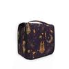 HMZXZ Hanging Travel Egyptian Moon Constellation Toiletry Bag Folding Bathroom Gym Organizer Portable Cosmetic Wash Bag for Women Girls view 1