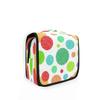 HMZXZ Hanging Travel Colorful Doodled Circles Toiletry Bag Folding Bathroom Gym Organizer Portable Cosmetic Wash Bag for Women Girls view 1