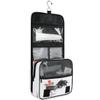 HMZXZ Hanging Travel Watercolor Rooster Toiletry Bag Folding Bathroom Gym Organizer Portable Cosmetic Wash Bag for Women Girls view 2