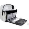 HMZXZ Hanging Travel Texure Marble Gold Line Print Toiletry Bag Folding Bathroom Gym Organizer Portable Cosmetic Wash Bag for Women Girls view 3